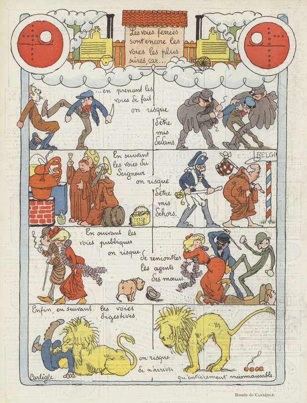 Illustration für Le Rire von Charles Emile Egli