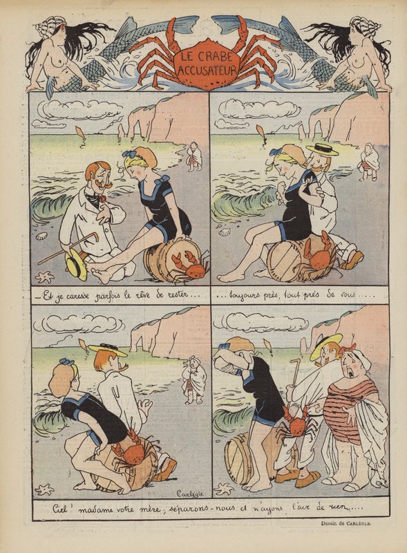 Illustration für Le Rire von Charles Emile Egli