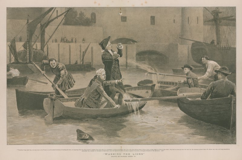 Löwenwäsche von Charles Green