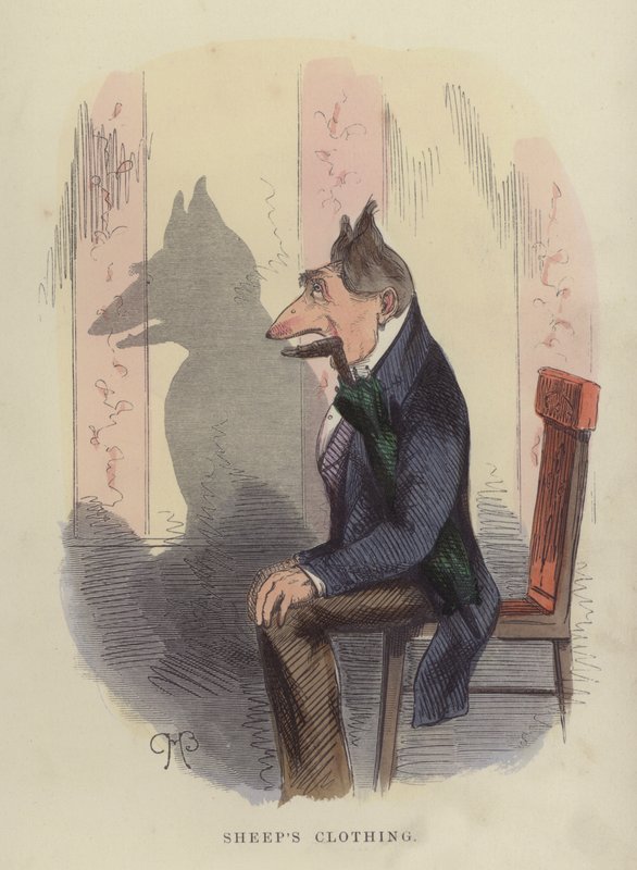 Schafskleidung von Charles Henry Bennett