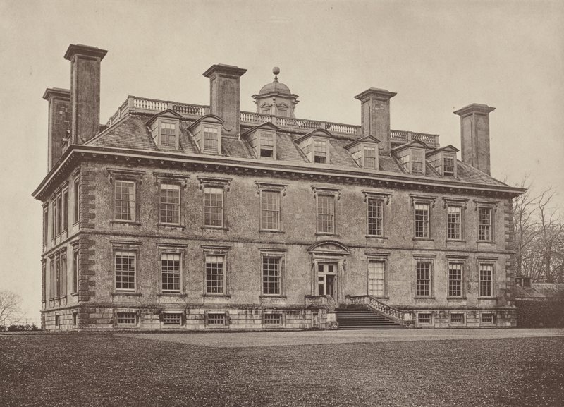 Coleshill, Berkshire, die Eingangsfront von Charles Latham