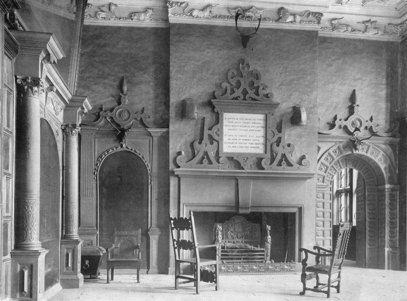 Nordseite der Halle von Charles Latham