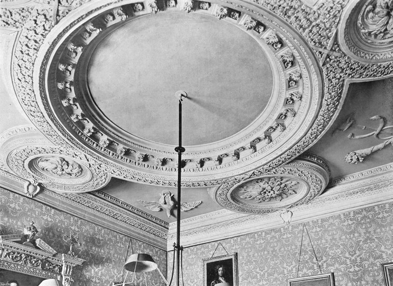 Die Decke des Billardzimmers von Charles Latham