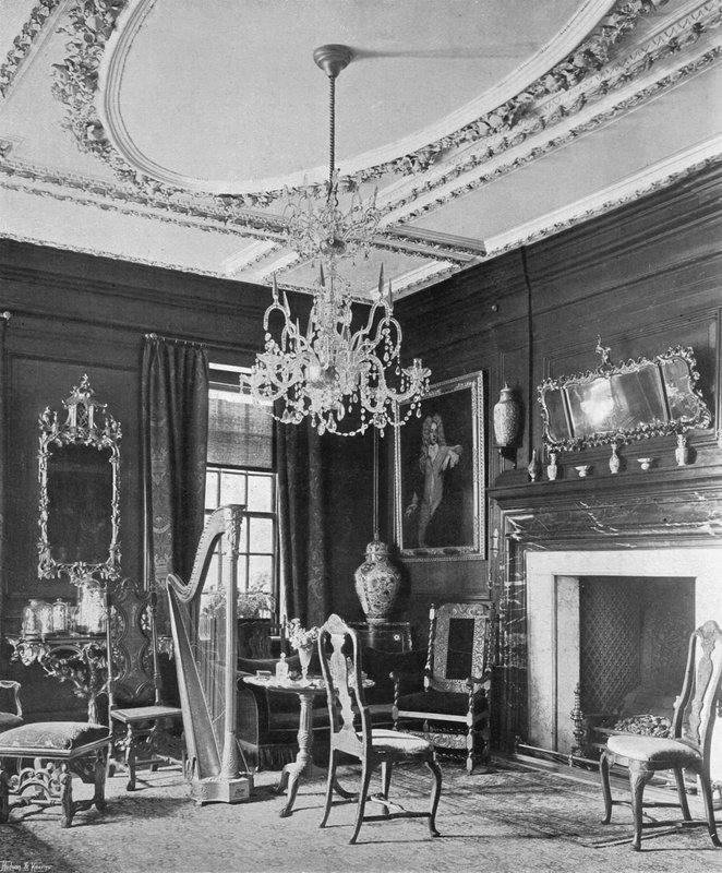 Das Wohnzimmer von Charles Latham