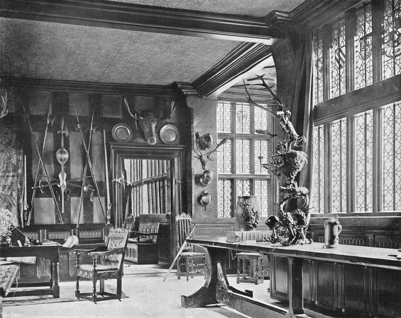Die Große Halle, Westseite von Charles Latham