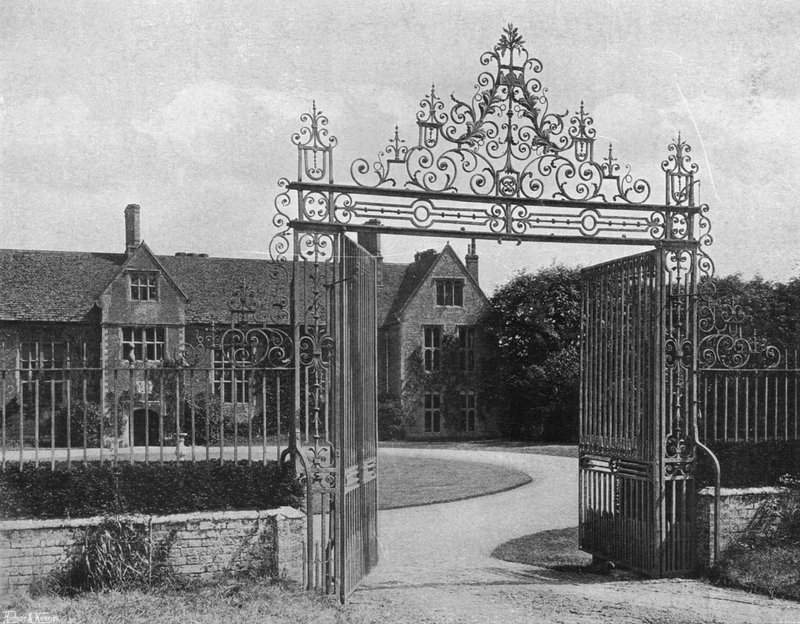 Das Haus und der Vorhof von Charles Latham