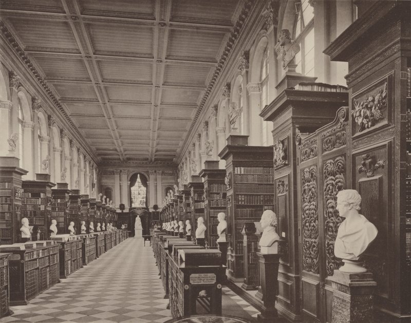 Trinity College, Cambridge, die Bibliothek von Charles Latham