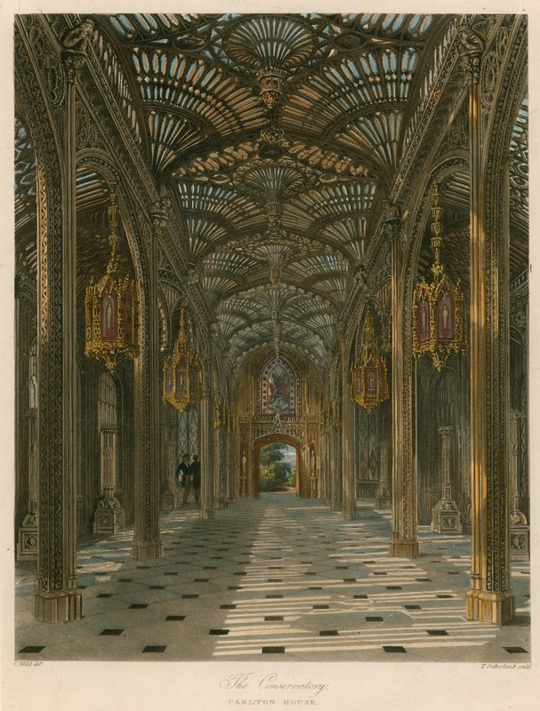 Das Konservatorium, Carlton House, London von Charles Wild