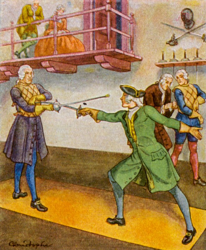 Fechtschule von Christophe (1856 1945)