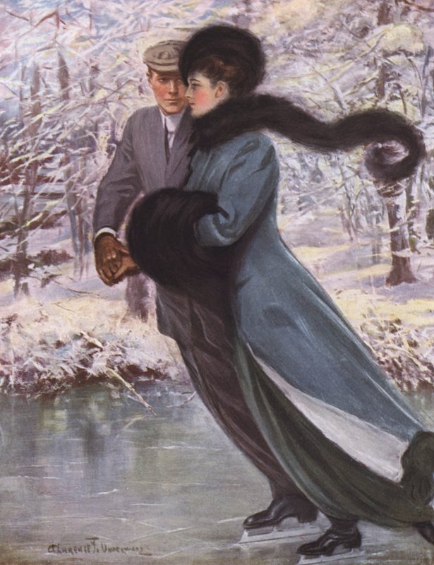 Liebe lacht über den Winter von Clarence F. Underwood