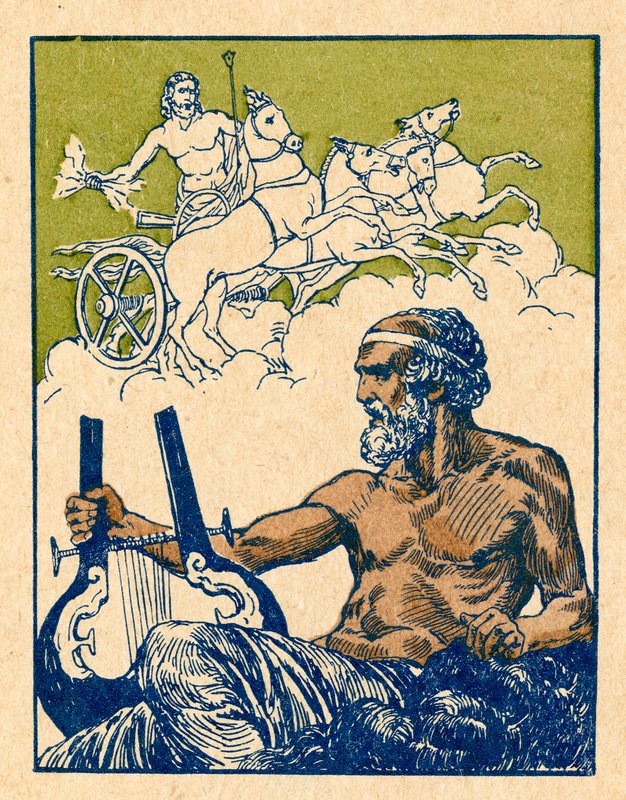 Illustration für die Ilias von Homer von Clement Goutier