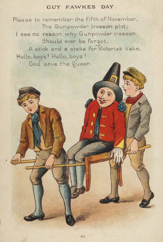 Kinderreim: Guy Fawkes Tag von Constance Haslewood