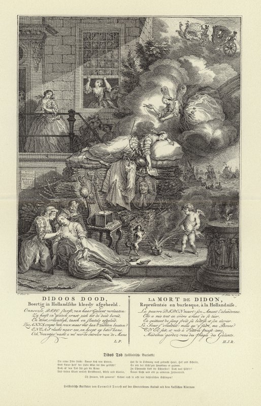 Der Tod von Dido von Cornelis Troost