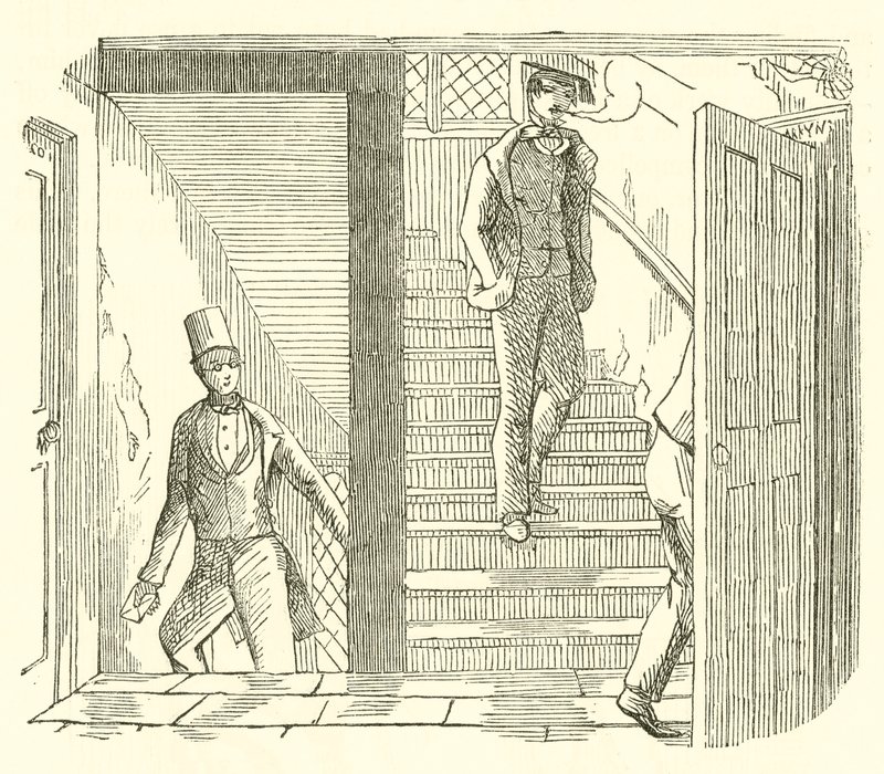 College-Treppe von Cuthbert Bede