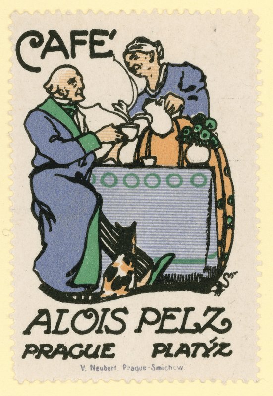 Café Alois Peltz, Prag von Czech School