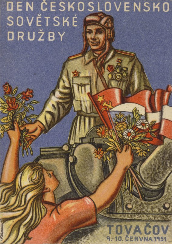 Tag der tschechoslowakisch-sowjetischen Freundschaft, 1951 von Czech School