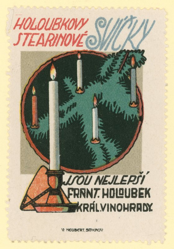 Frantisek Holoubek Kerzen von Czech School