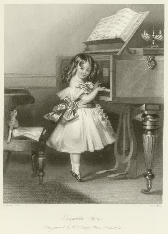 Lady Elizabeth Jane Somerville von Daniel Maclise