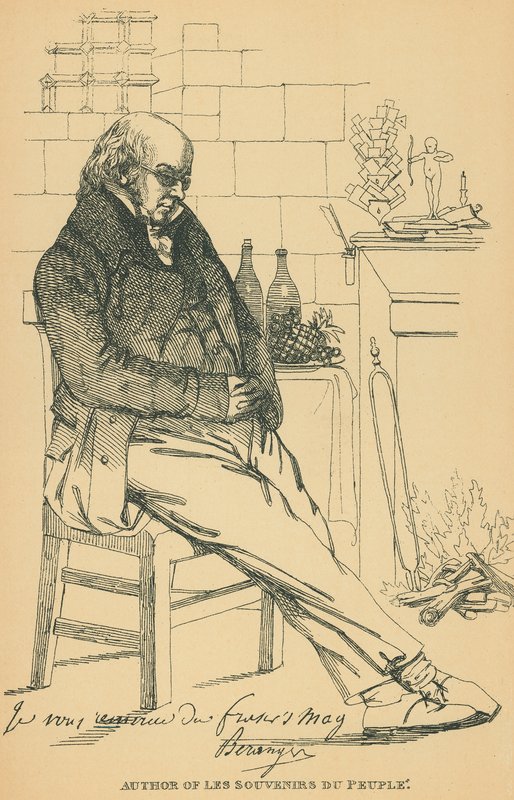 Pierre-Jean de Beranger von Daniel Maclise