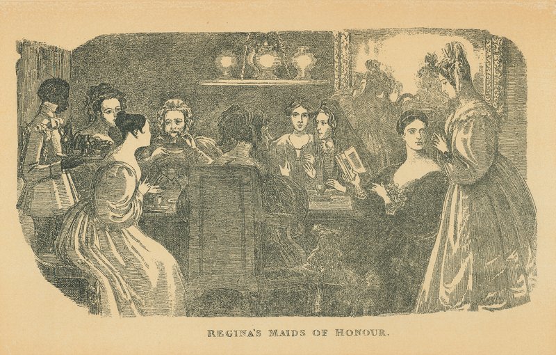 Reginas Ehrendamen von Daniel Maclise