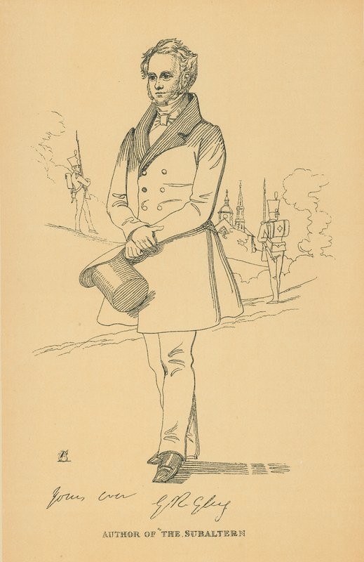 Rev George Robert Gleig von Daniel Maclise