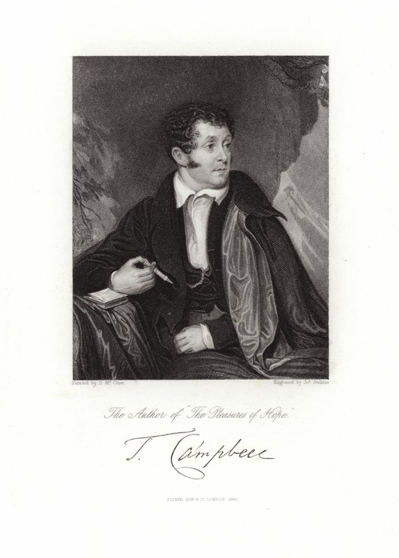 Thomas Campbell von Daniel Maclise