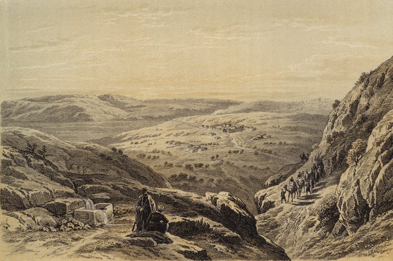 Kana, Gesamtansicht von David (after) Roberts