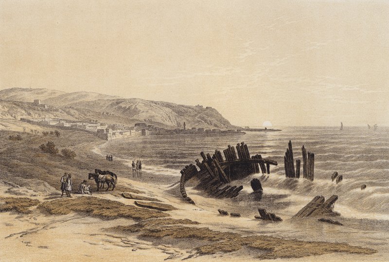 Karmel (Farblithografie) von David (after) Roberts