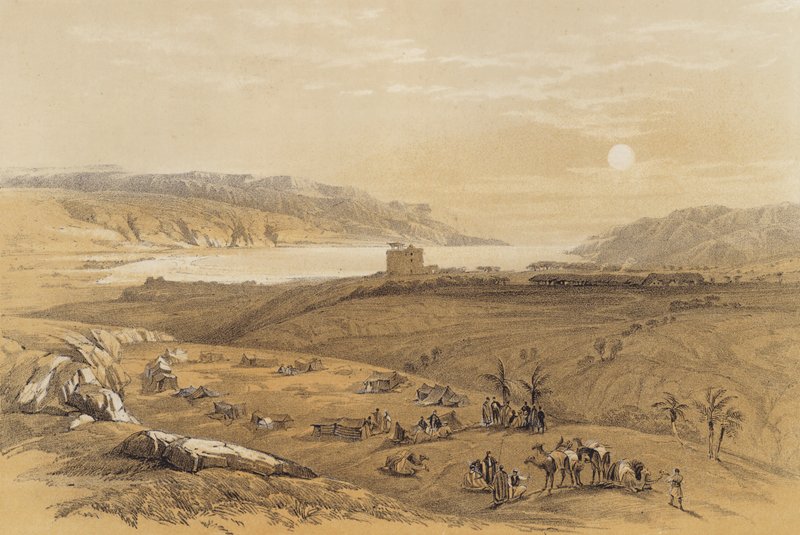 Jericho (Farblithografie) von David (after) Roberts