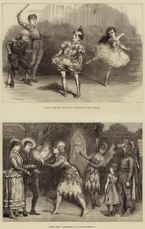 Darstellende Künste in London von David Henry Friston