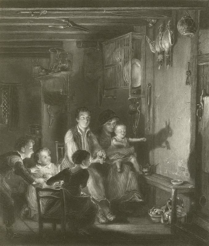 Der Hase an der Wand von David Wilkie