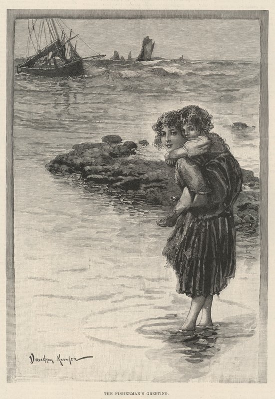 Die Begrüßung des Fischers von Davidson Knowles