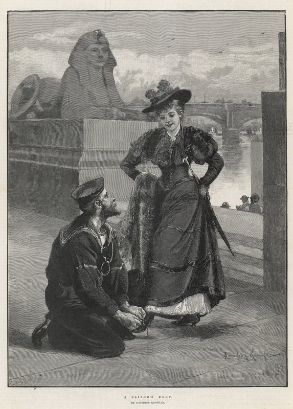 Ein Seemannsknoten von Davidson Knowles
