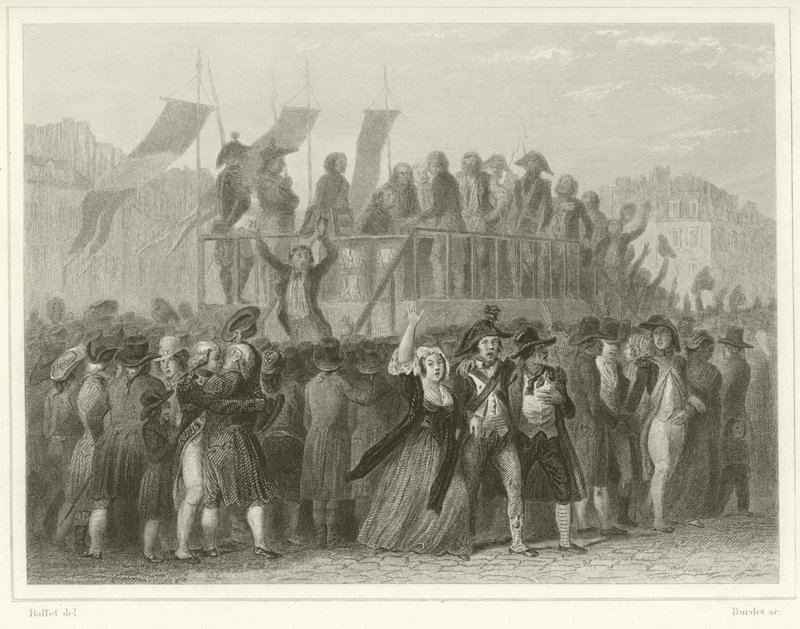 Freiwillige melden sich von Denis Auguste Marie Raffet