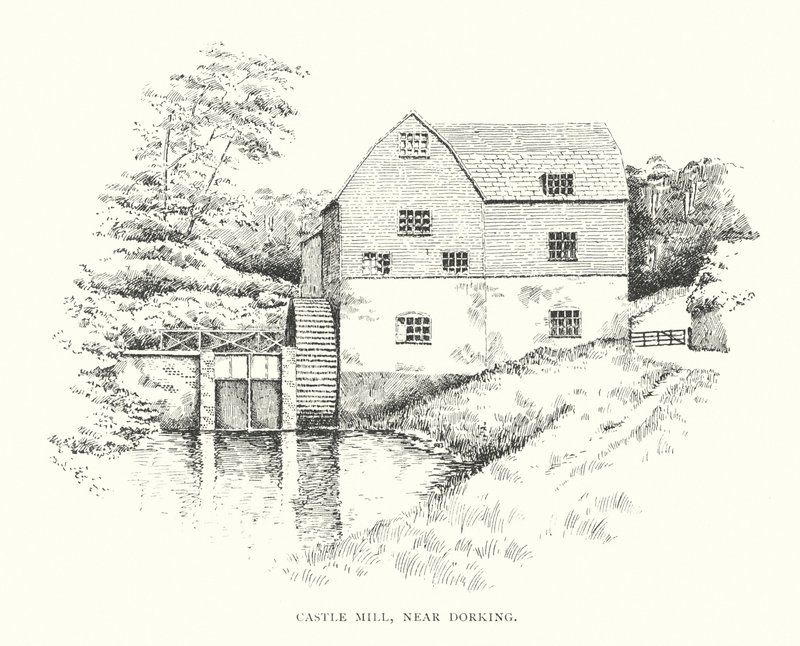 Castle Mühle, nahe Dorking von Duncan Moul