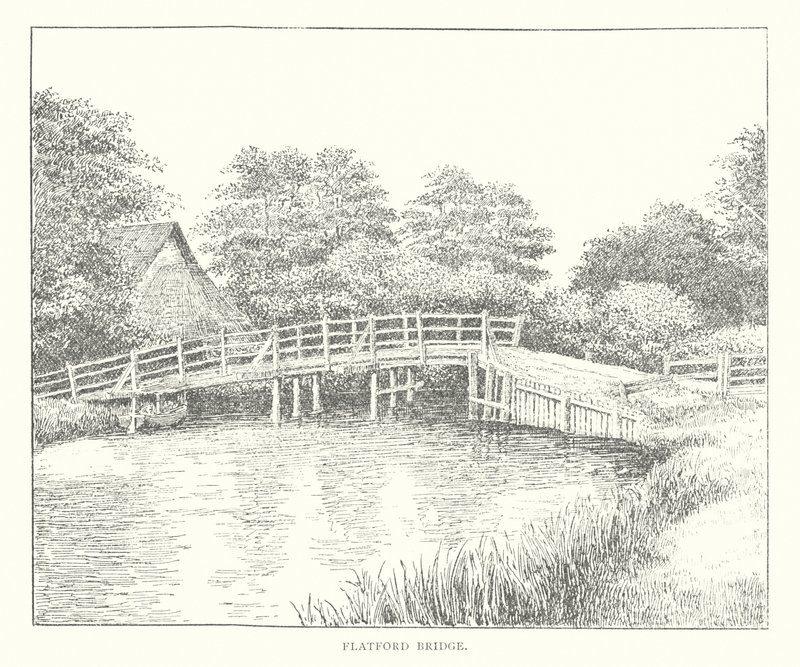 Flatford-Brücke von Duncan Moul
