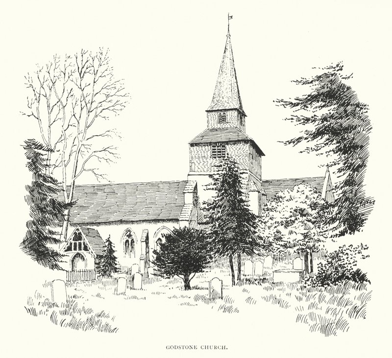 Godstone Kirche von Duncan Moul