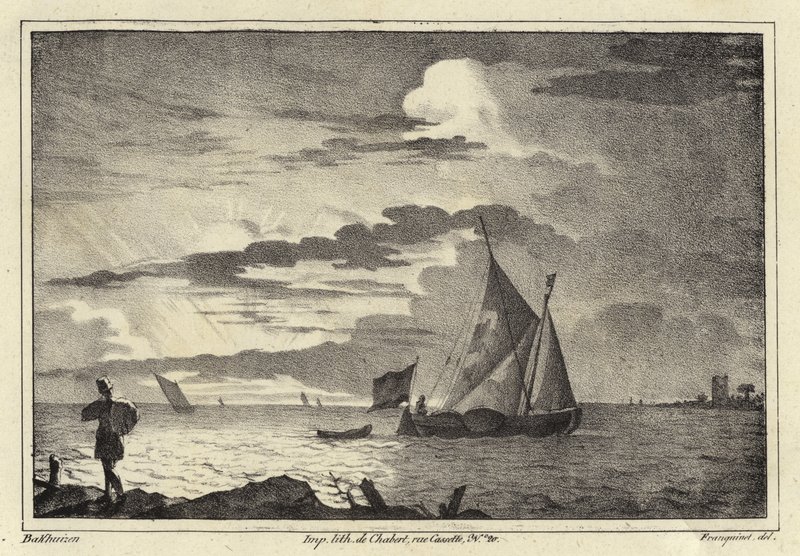 Meereslandschaft von Dutch School