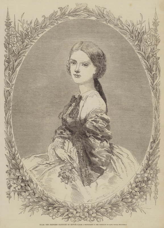 Ihre Königliche Hoheit Prinzessin Clotilde von Savoyen von Edmond Morin