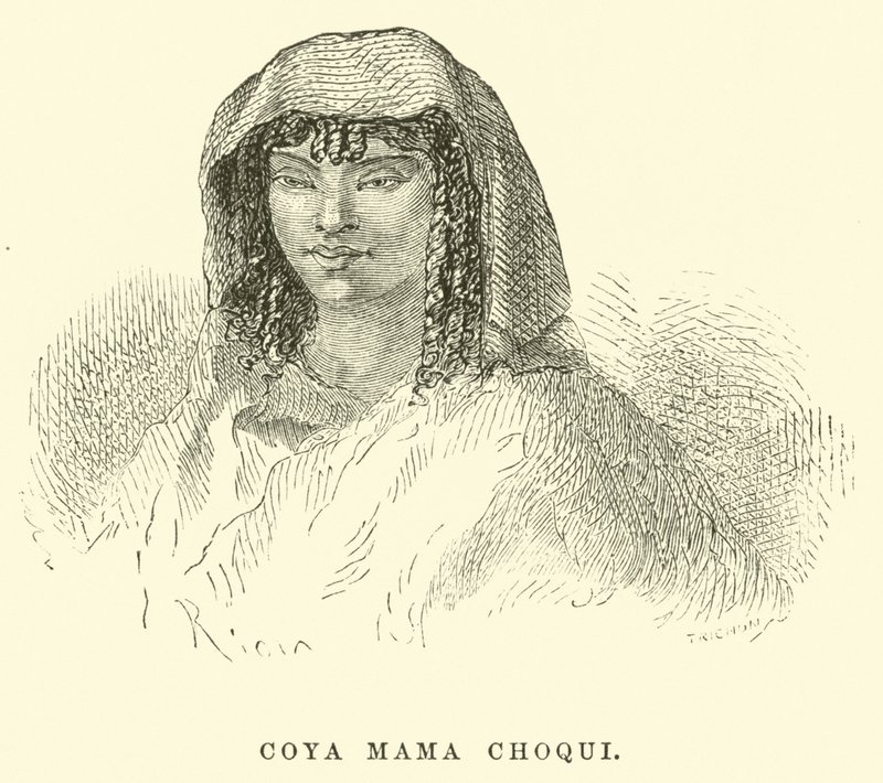 Coya Mama Choqui von Edouard Riou