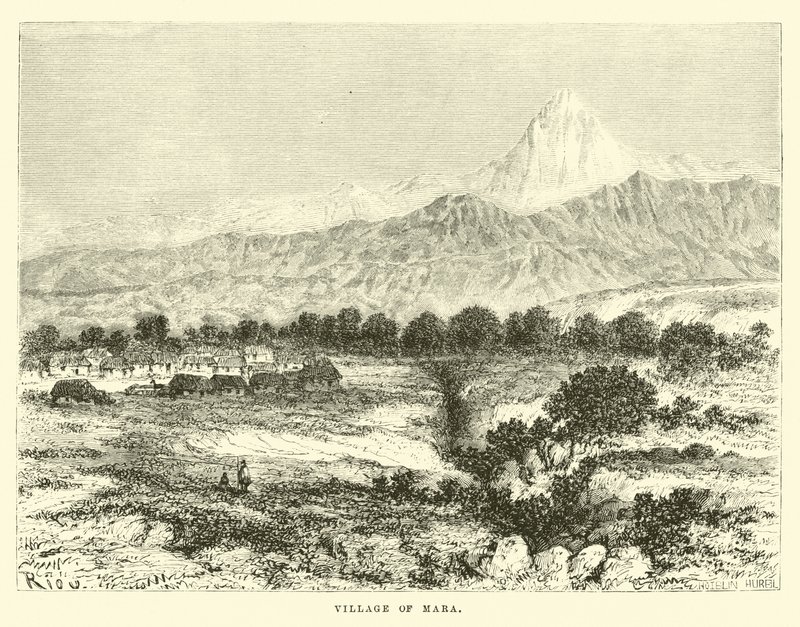 Dorf Mara von Edouard Riou