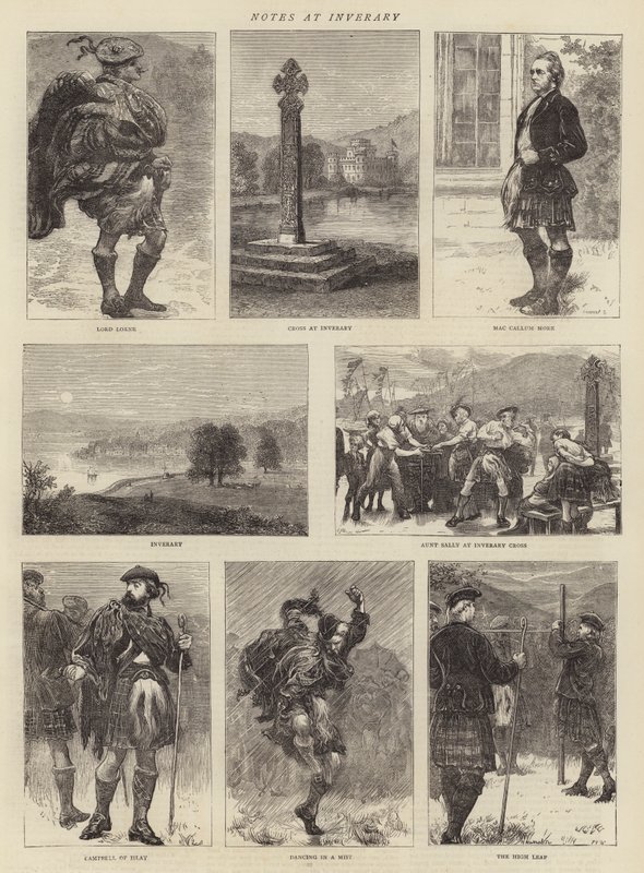 Notizen in Inverary von Edward John Gregory