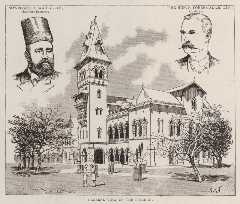 Das Victoria Jubilee Technical Institute, Bombay von Edward Killingworth Johnson