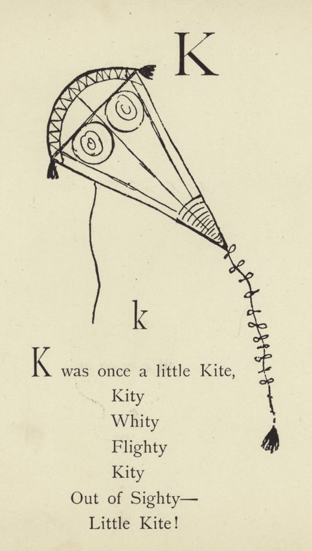 Der Buchstabe K von Edward Lear