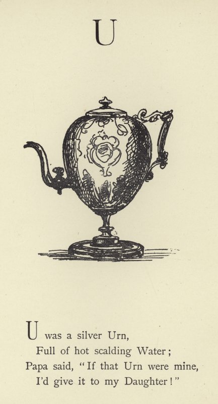 Der Buchstabe U von Edward Lear