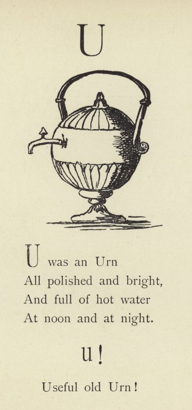 Der Buchstabe U von Edward Lear
