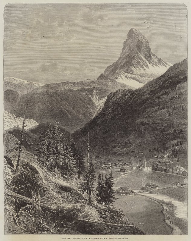 Das Matterhorn von Edward Whymper