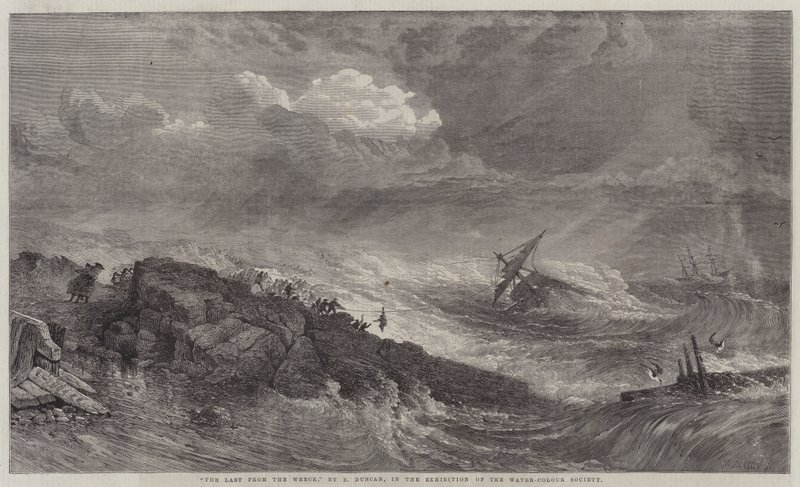 Das Letzte vom Wrack von Edward Duncan