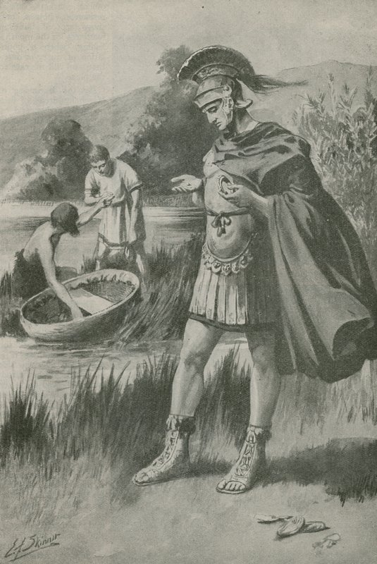 Caesar auf der kleinen Schatzinsel von Edward Frederick Skinner