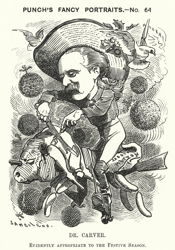 Dr. Carver (Gravur) von Edward Linley (after) Sambourne